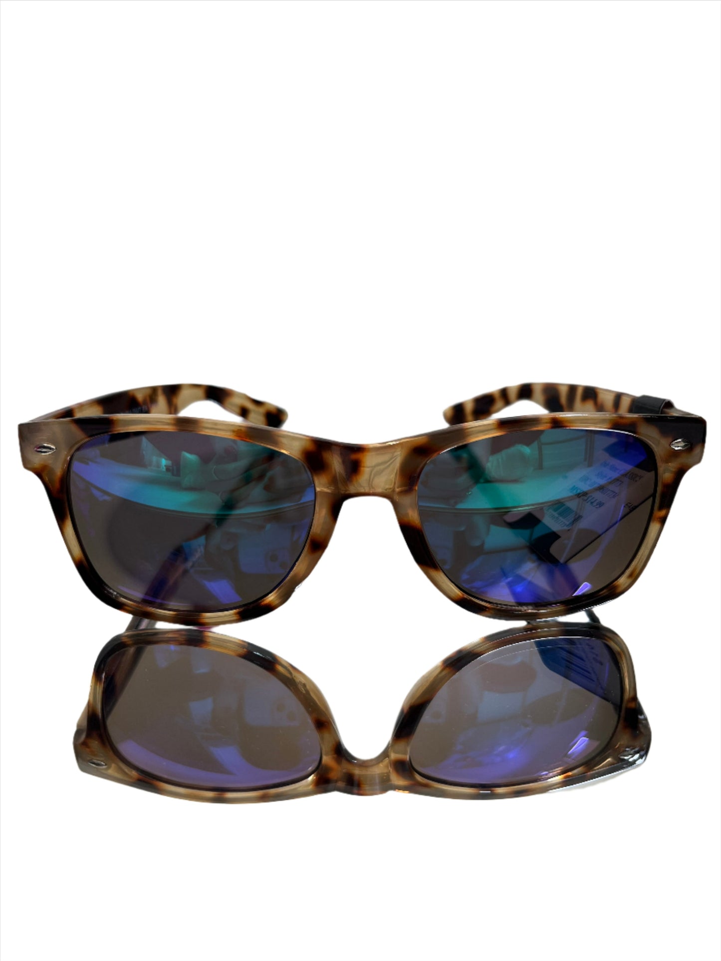 EAB Favorites Tortoise Mirror Lens Sunglasses