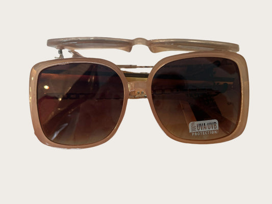 EAB Favorites Glam Beige Sunglasses