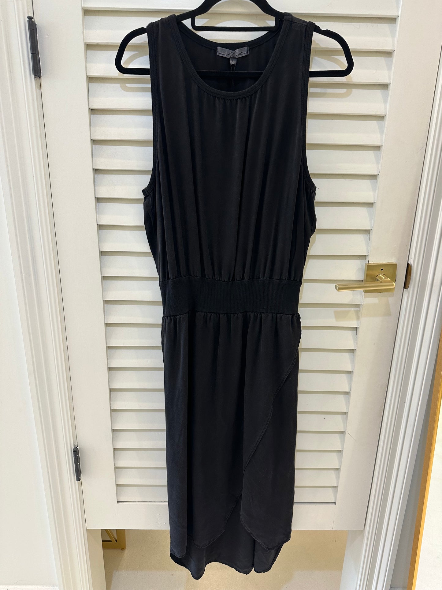 EAB Favorites Black Midi High Neck Dress