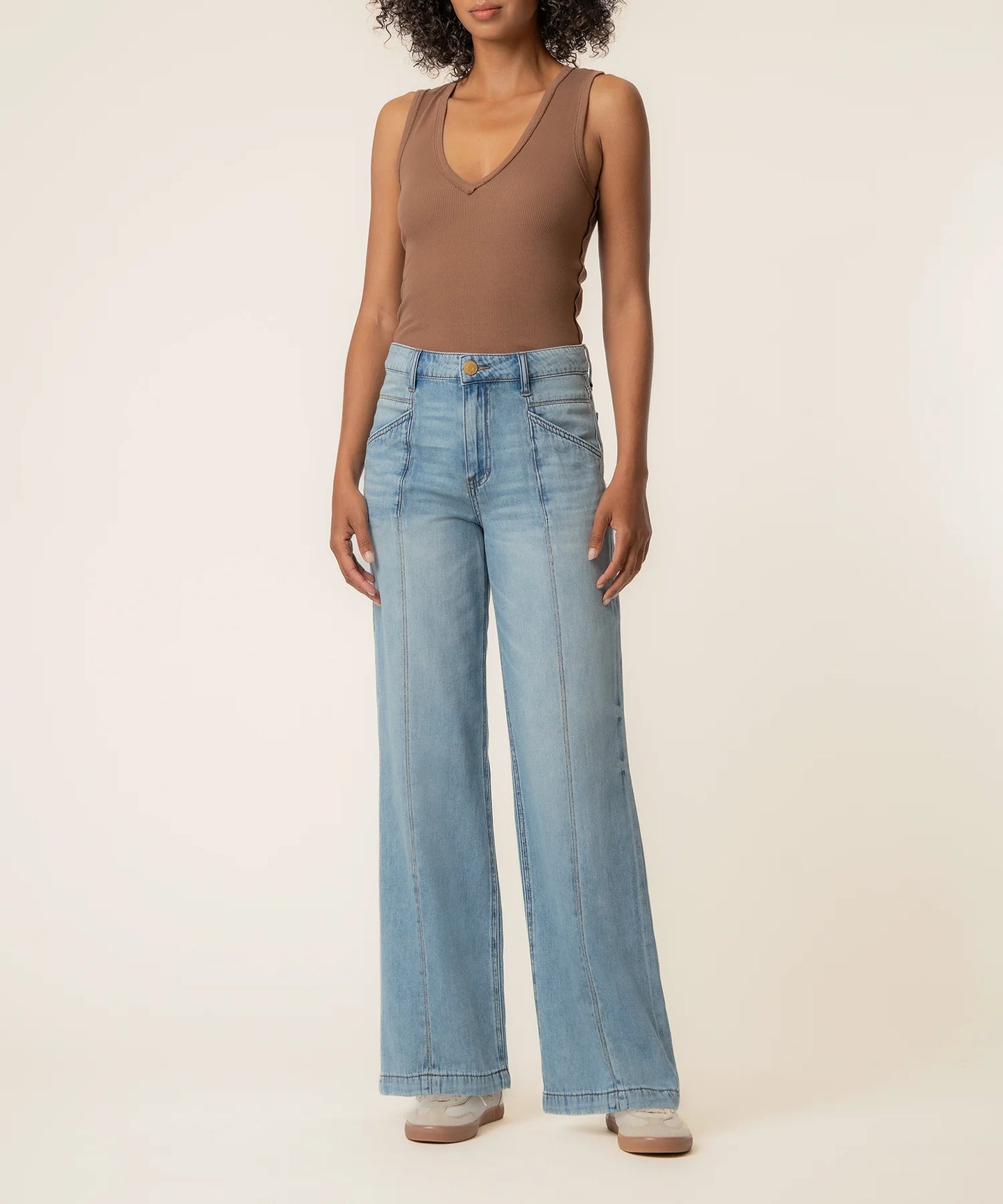 KUT Jodi High Rise Wide Leg - Core
