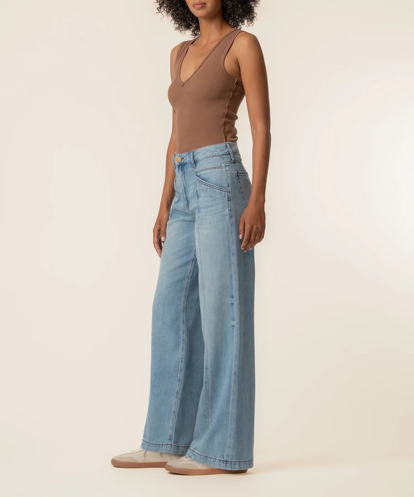 KUT Jodi High Rise Wide Leg - Core