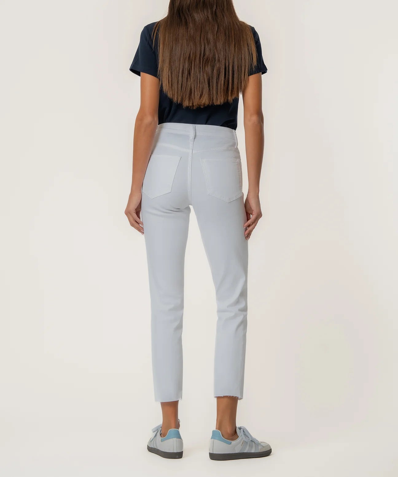 KUT Rachael High Rise FAB AB - Optic White