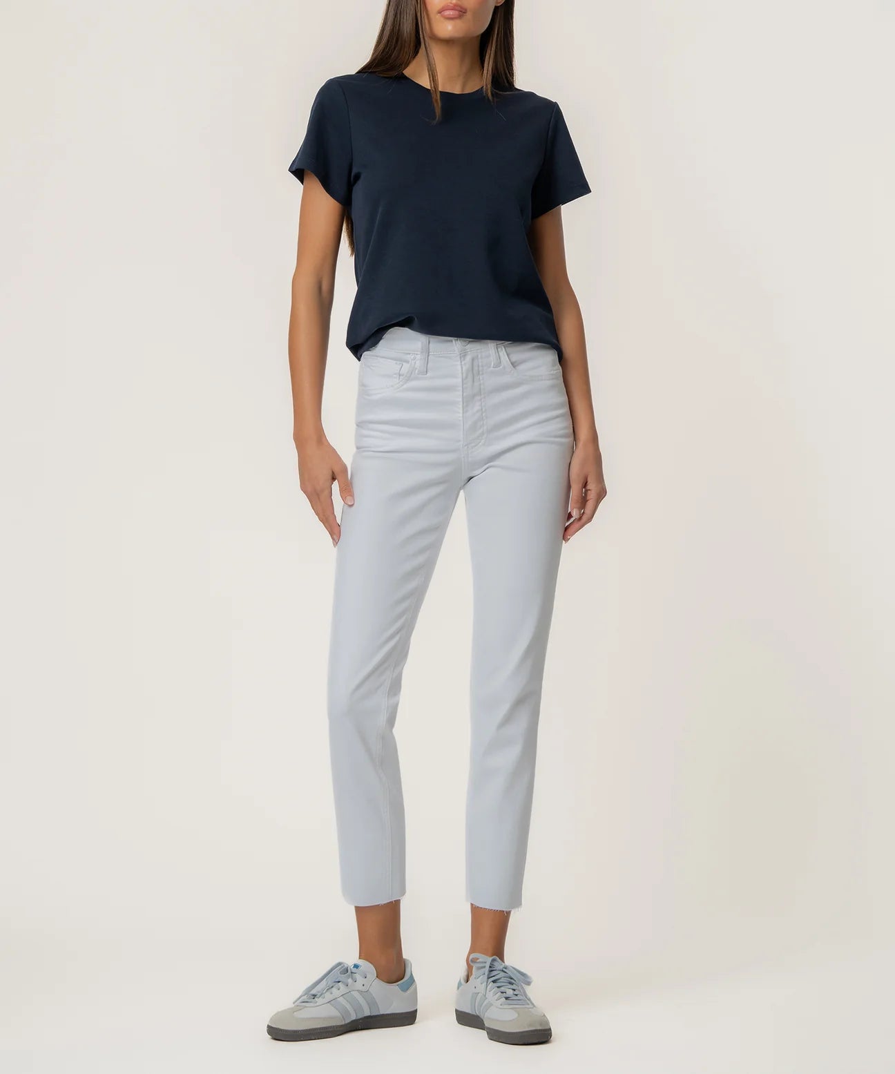 KUT Rachael High Rise FAB AB - Optic White