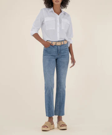 KUT Kelsey High Rise FAB AB Ankle Jean ACCEPTANCE