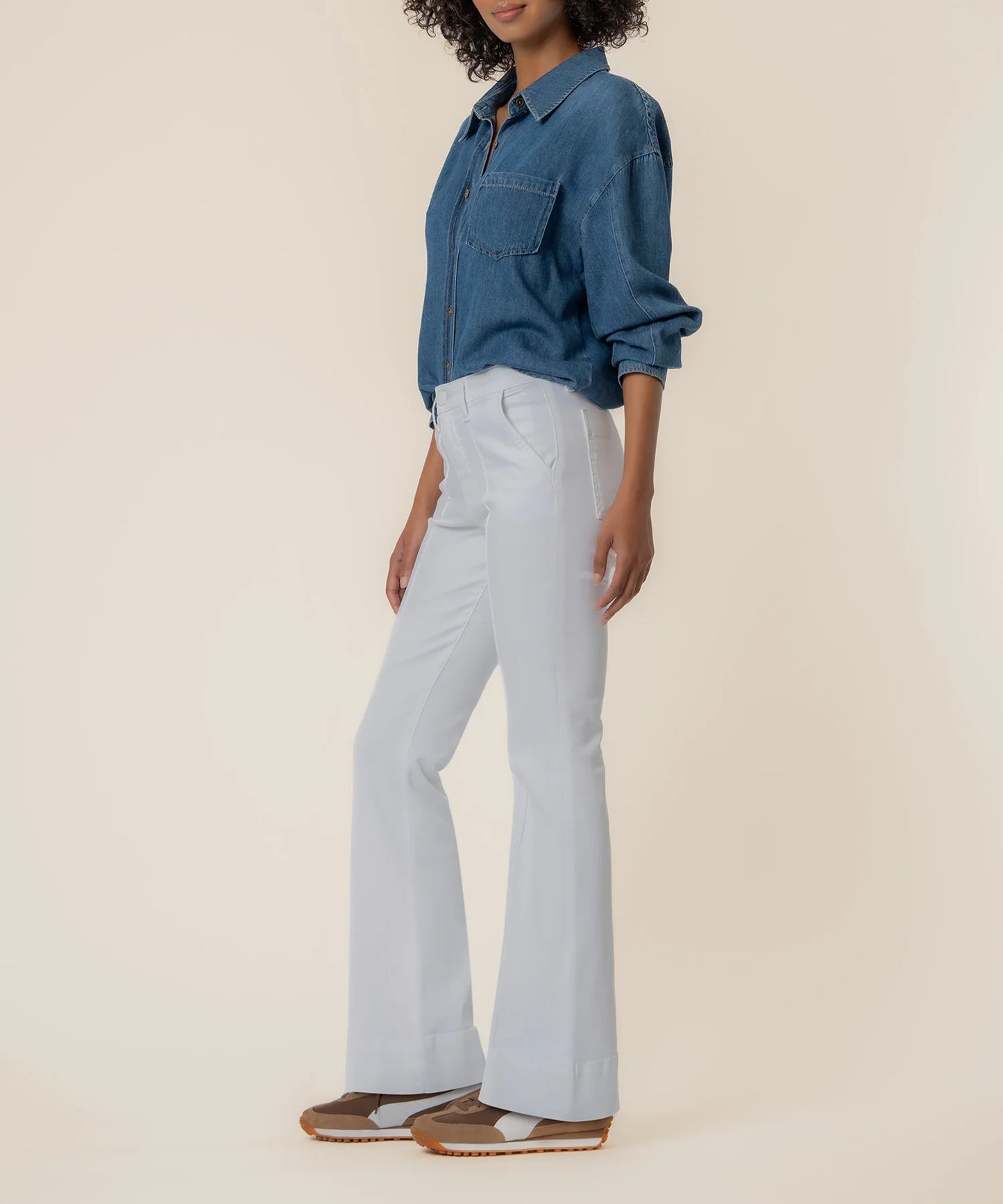 KUT Stella High Rise - Optic White