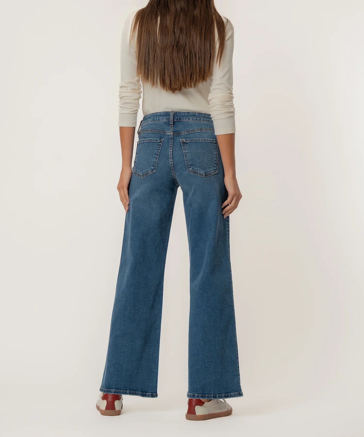 KUT Maya High Rise Wide Leg - Generous