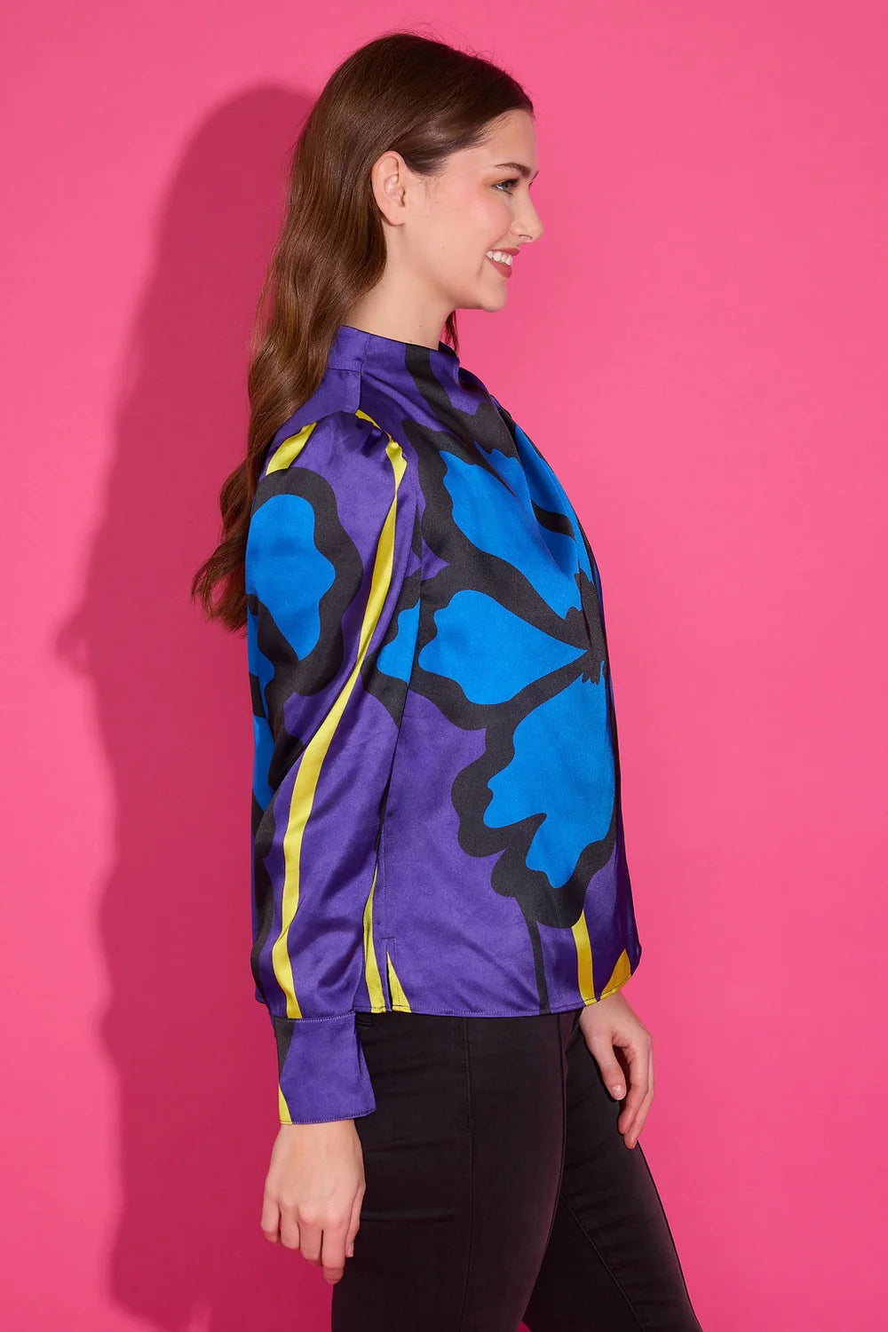 Alden Adair Scarlett Top - Violet Orchid