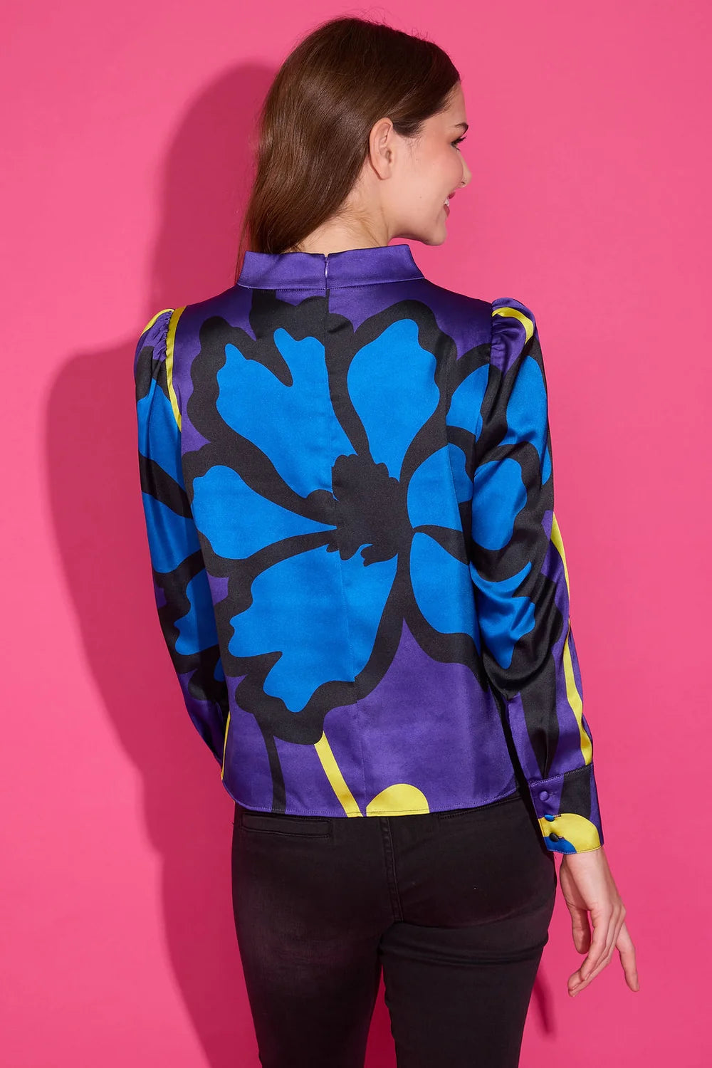 Alden Adair Scarlett Top - Violet Orchid