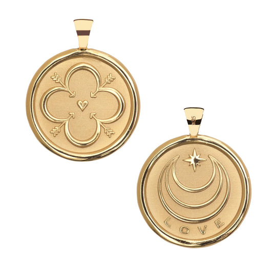 Jane Win Love Original Coin Necklace