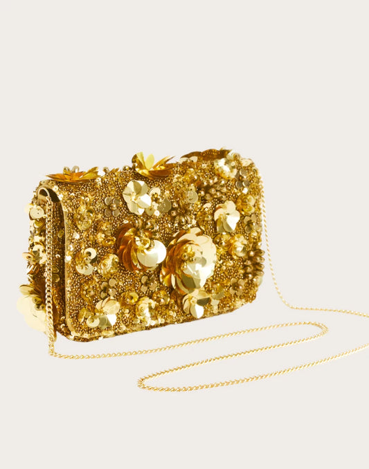 Mestiza Torres Beaded Clutch Bag