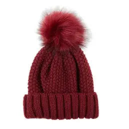 Hadley Wren Snap On Pom Pom Beanie