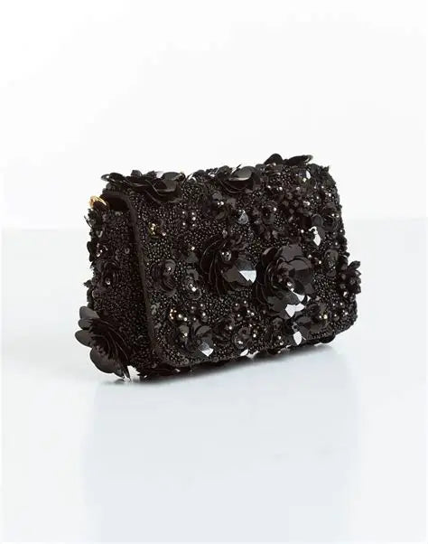 Mestiza Torres Beaded Clutch Bag