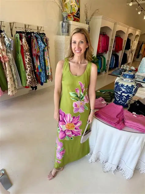 Eliabeth James Ginger Dress - Bias Bouquet