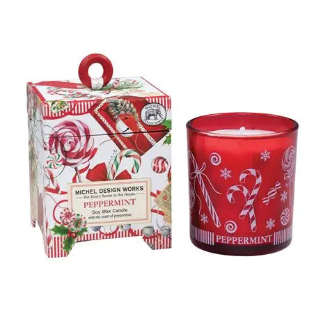 Michel Design Works Peppermint Candle