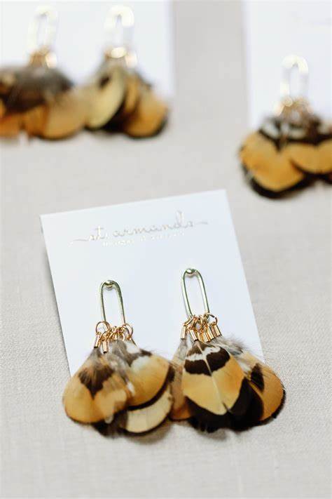 EAB Favorites Feather Tassel Earrings