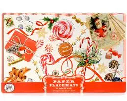 Peppermint Paper Placemats