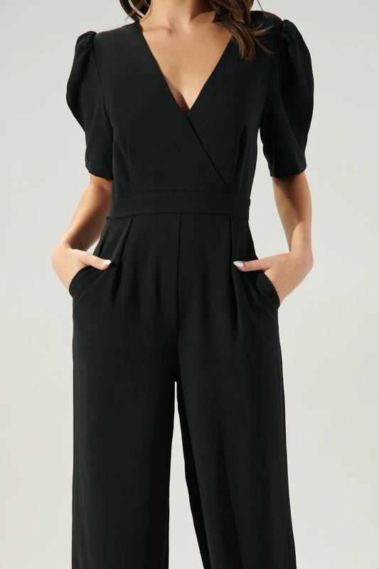 Sugar + Lips Go Getter Jumper - Black