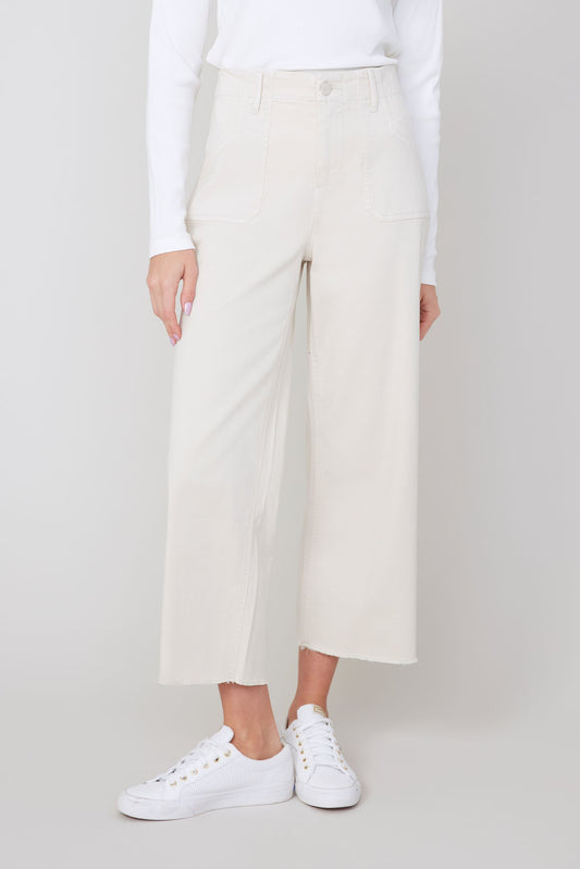 Renuar Woven Pant - Oyster