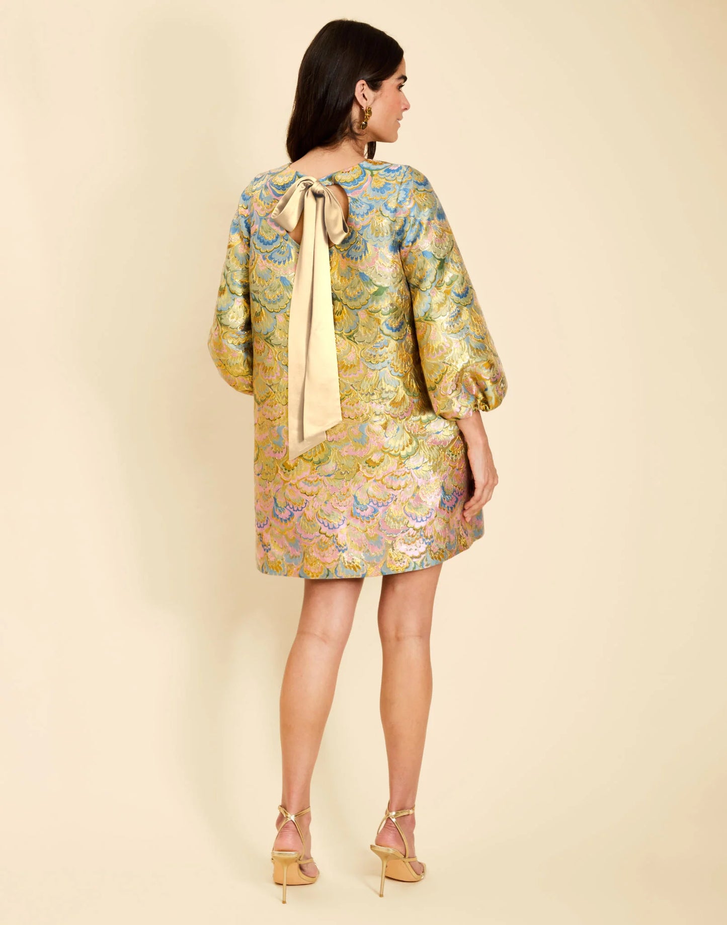 Mestiza Rosanna Mini Dress - Gilded Marble