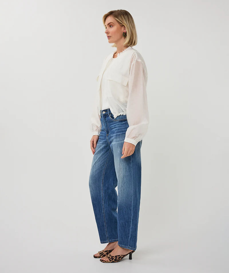 Esqualo Light-Weight Bomber - Cream