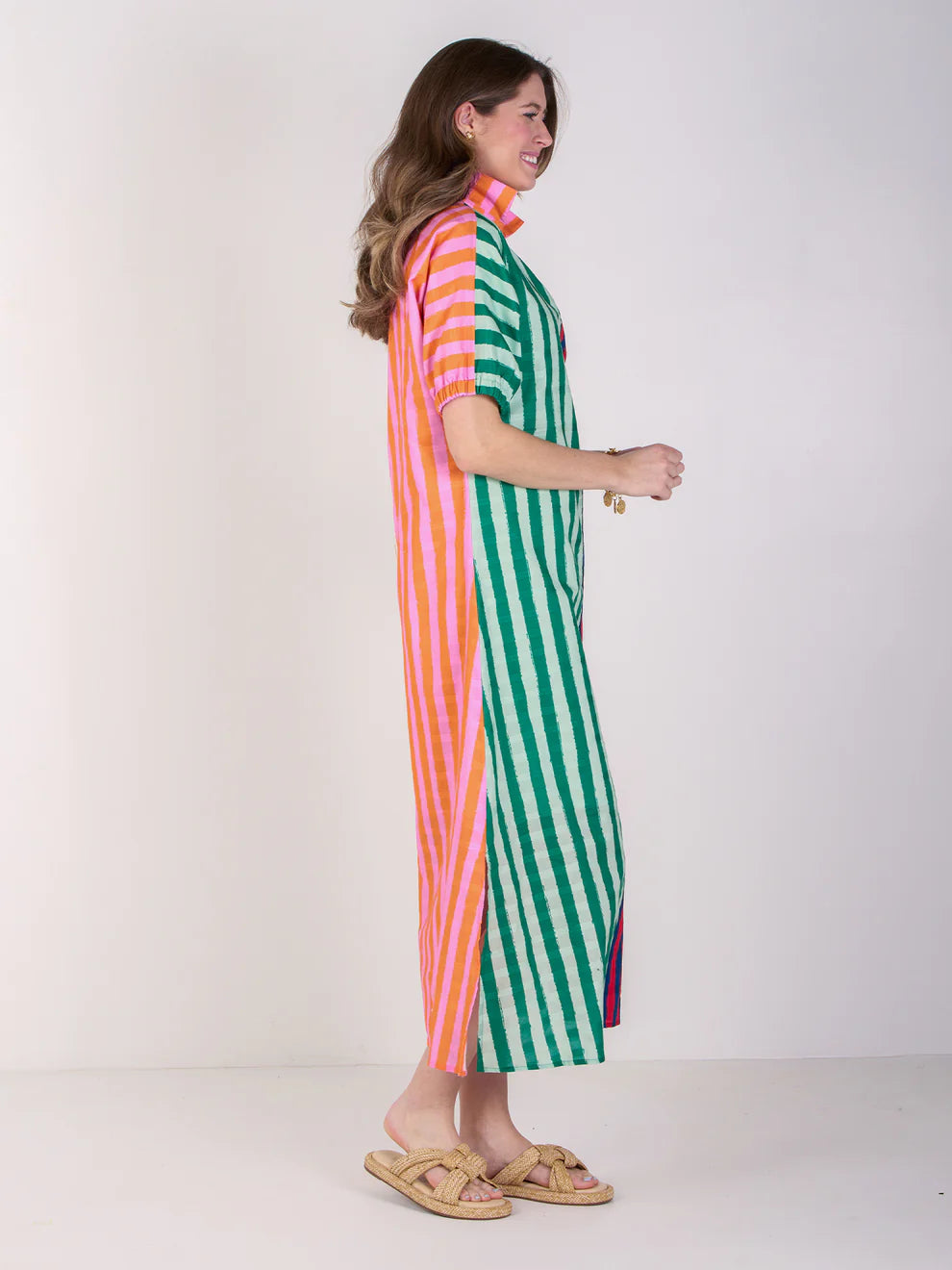 Emily McCarthy Poppy Maxi - Stripe Mix