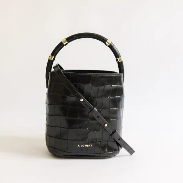 J. Lowrey Max Mini - Black Croc