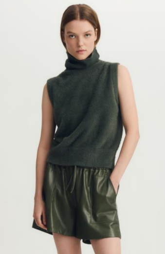 Melissa Nepton Yumi Short - Dark Khaki