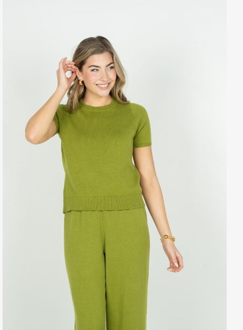 Emily McCarthy Joy Tee - Cardamom