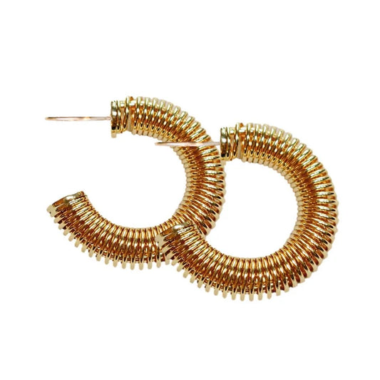 EAB Favorites Gold Coil Hoops