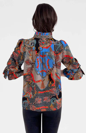 Gretchen Scott Ruffleneck Tunic - Ditto