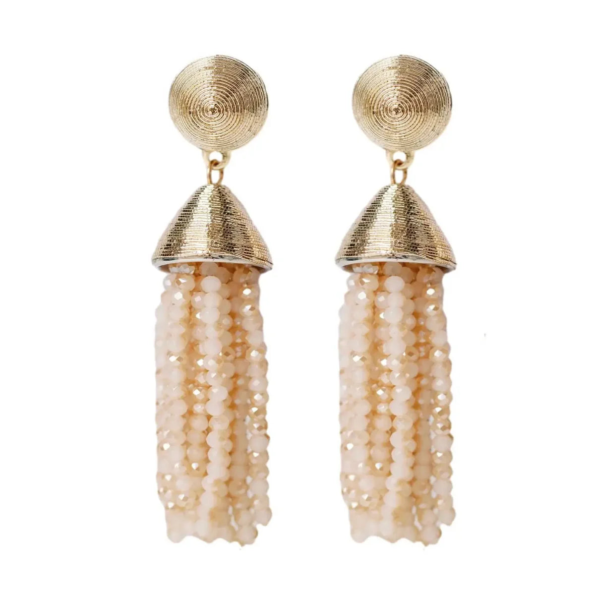St Armands Beaded Tassel Earrings