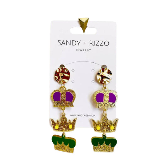EAB Favorites Triple Crown Earrings