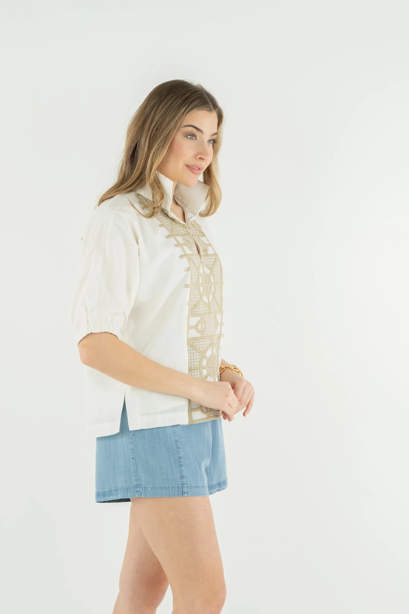 Emily McCarthy Poppy Top - Trellis