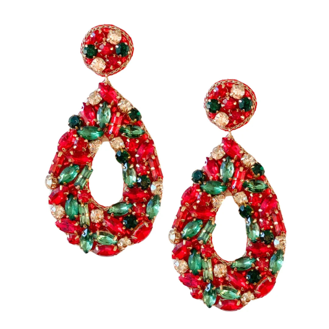 Gaby and Grace Juliet Drop Earrings- Christmas Edition