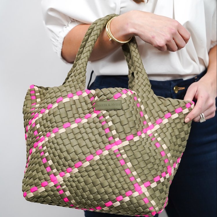 Parker and Hyde Woven Tote Bag