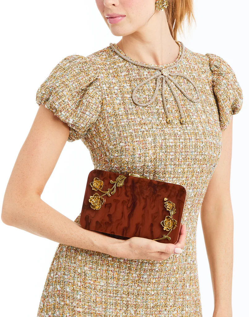 Augustine Tortoise Acrylic Bag