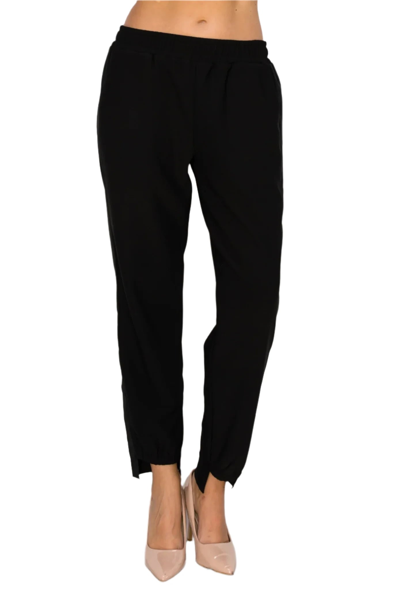 Joh Apparel Katie Knit Crepe Pants