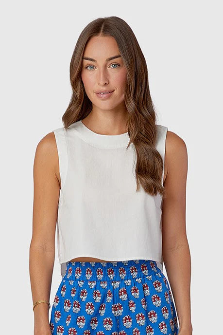 Livro Cropped Tank- White