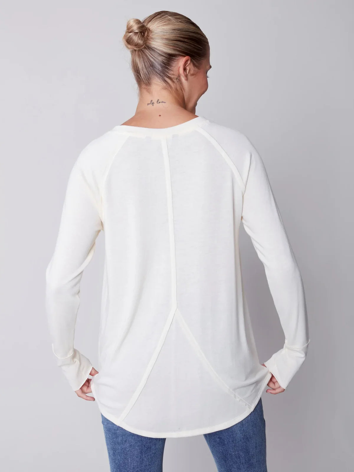 Charlie B Collection Ecru Tee