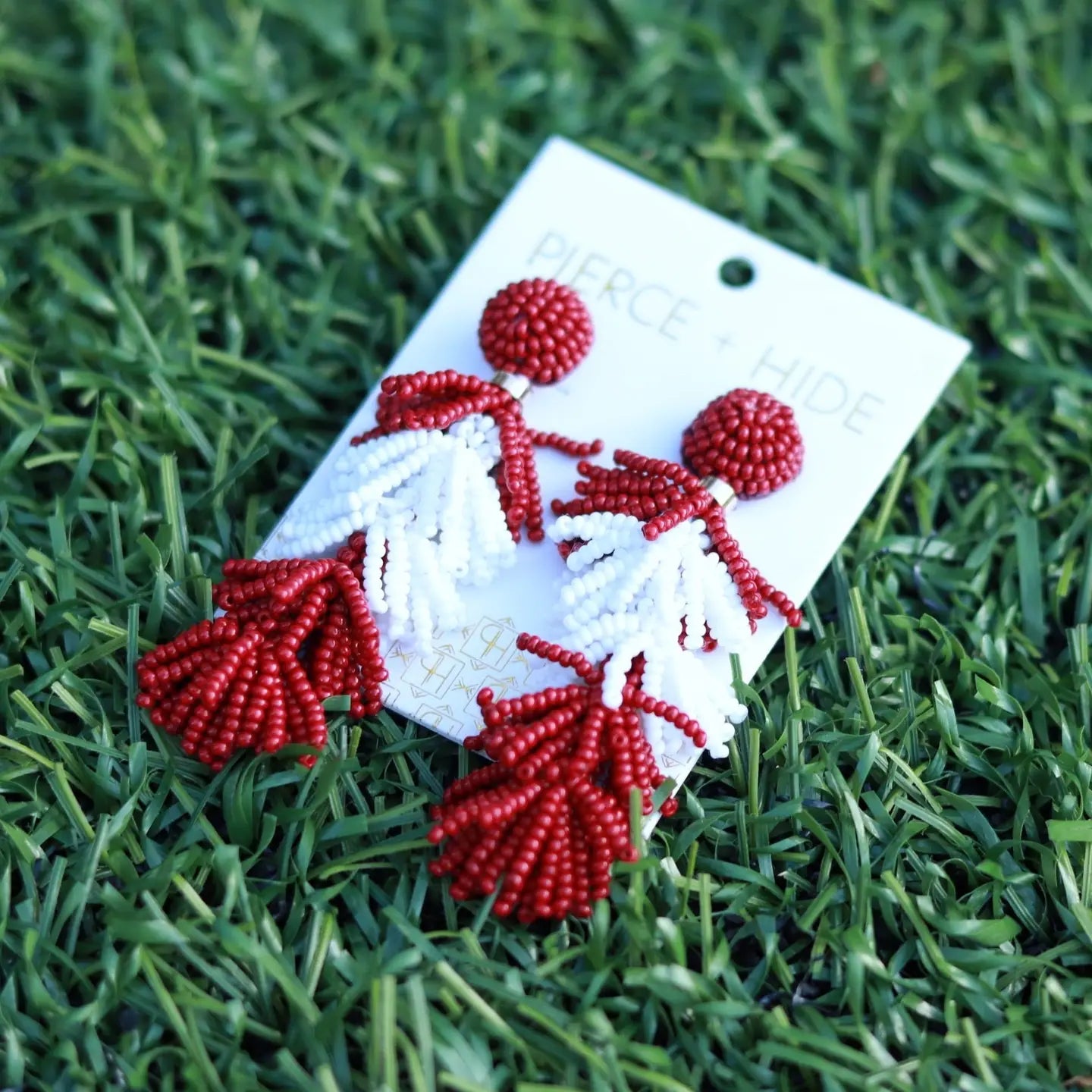 Beaded Tassel Earring