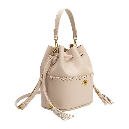 Melie Bianco Janae Bone Top Handle Bag