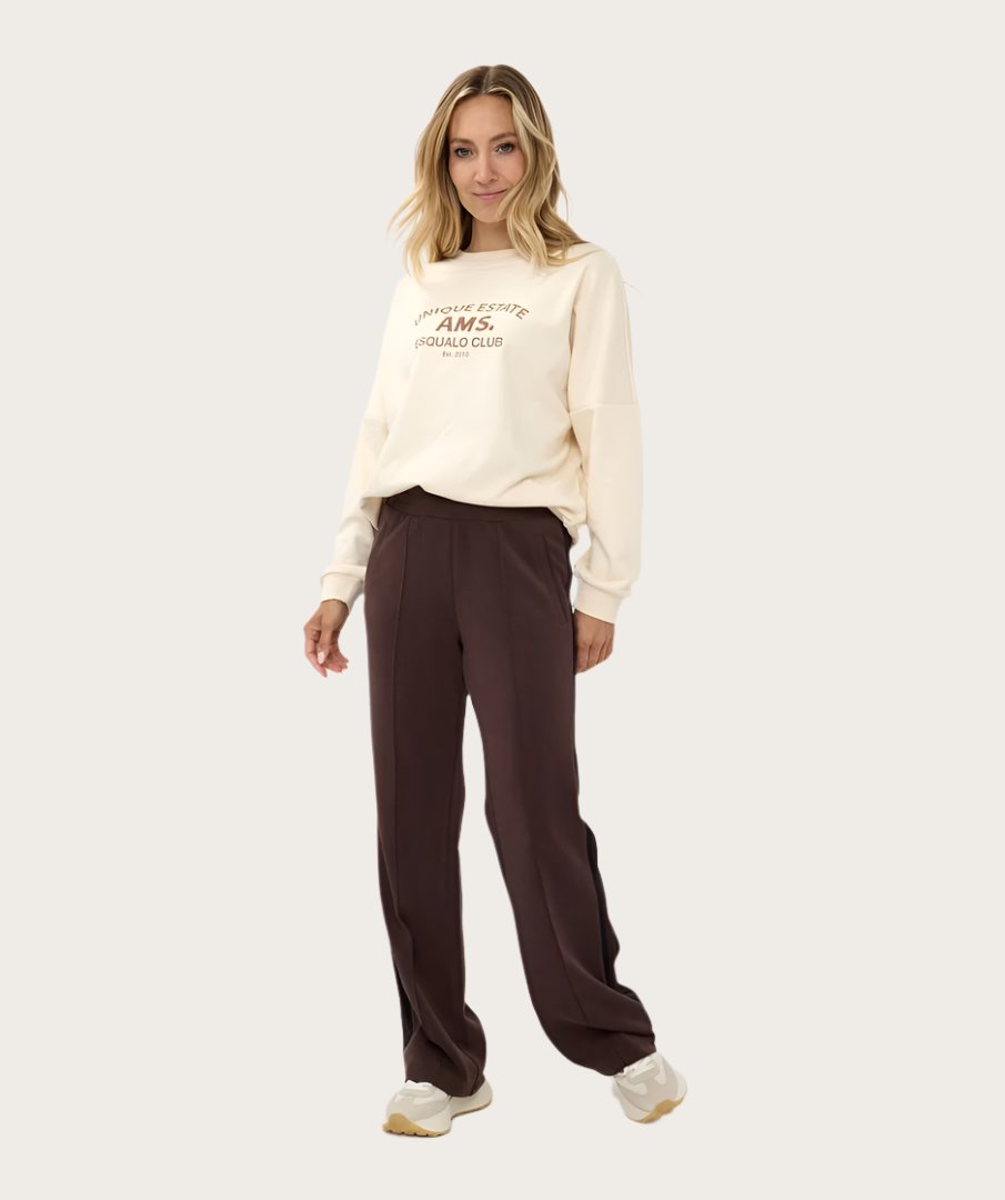 Esqualo Lurex Modal Tape Trousers