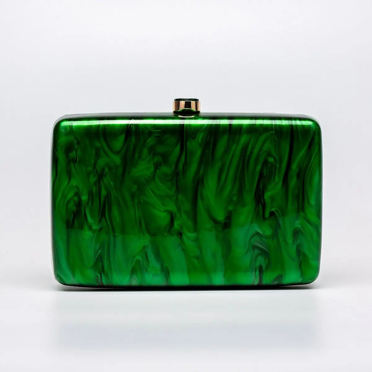 EAB Favorites Acrylic Shell Crossbody- Green