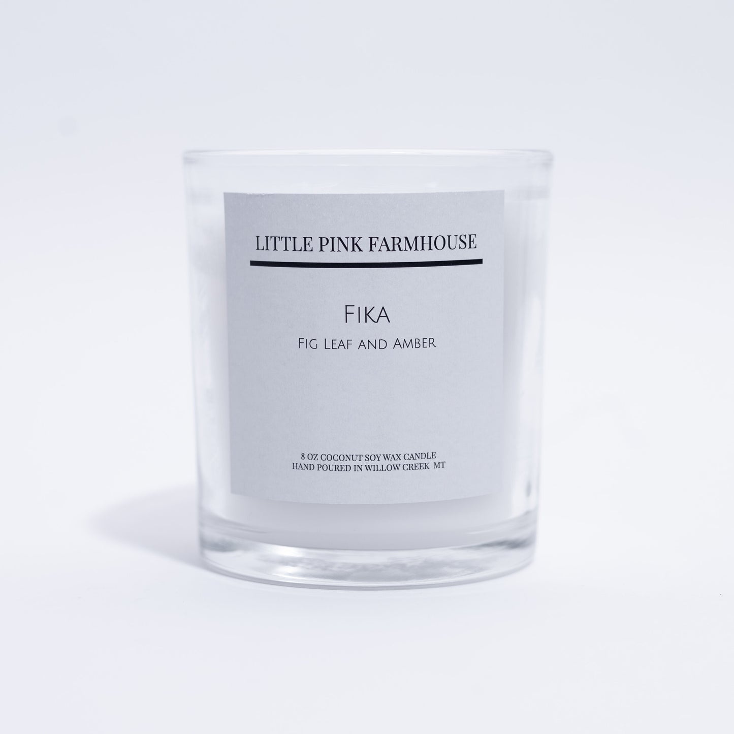 Little Pink Farmhouse Candle