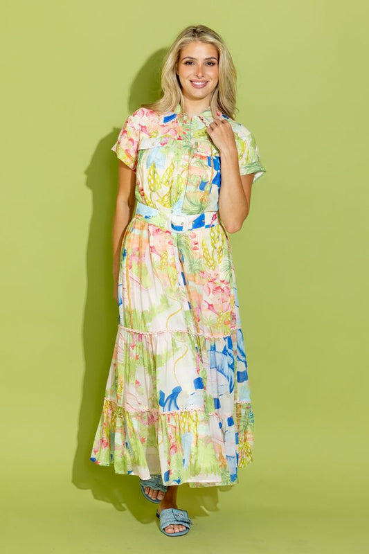 Alden Adair Rachel Dress - Swan Lake