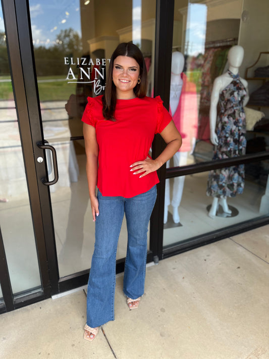 Just Black Denim Scissor Cut Flare Jeans