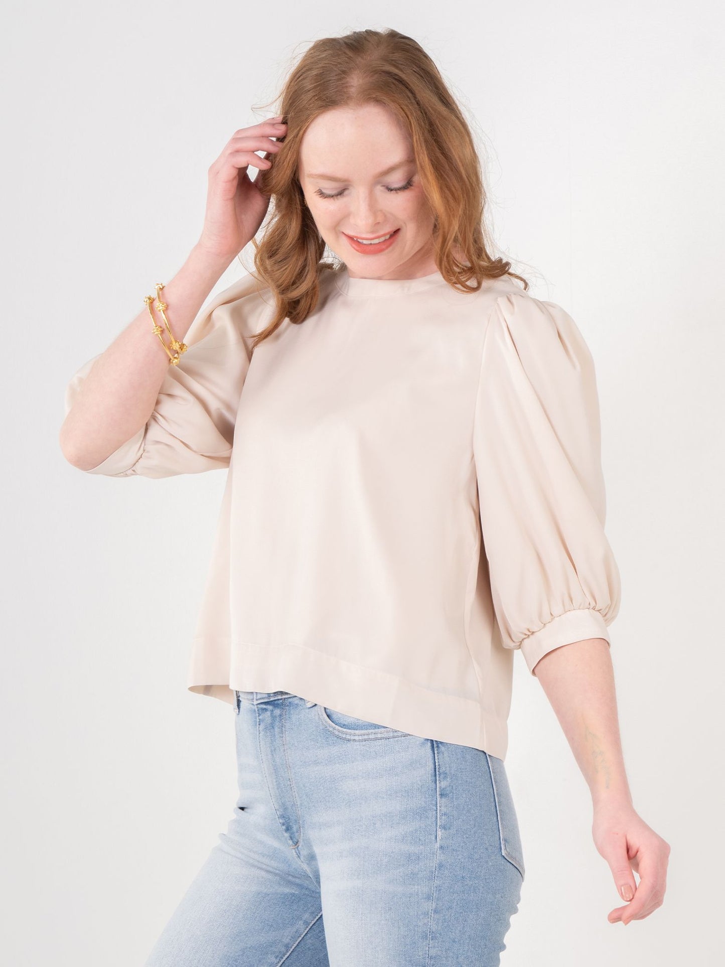 Emily McCarthy Bella Top - Sandshell