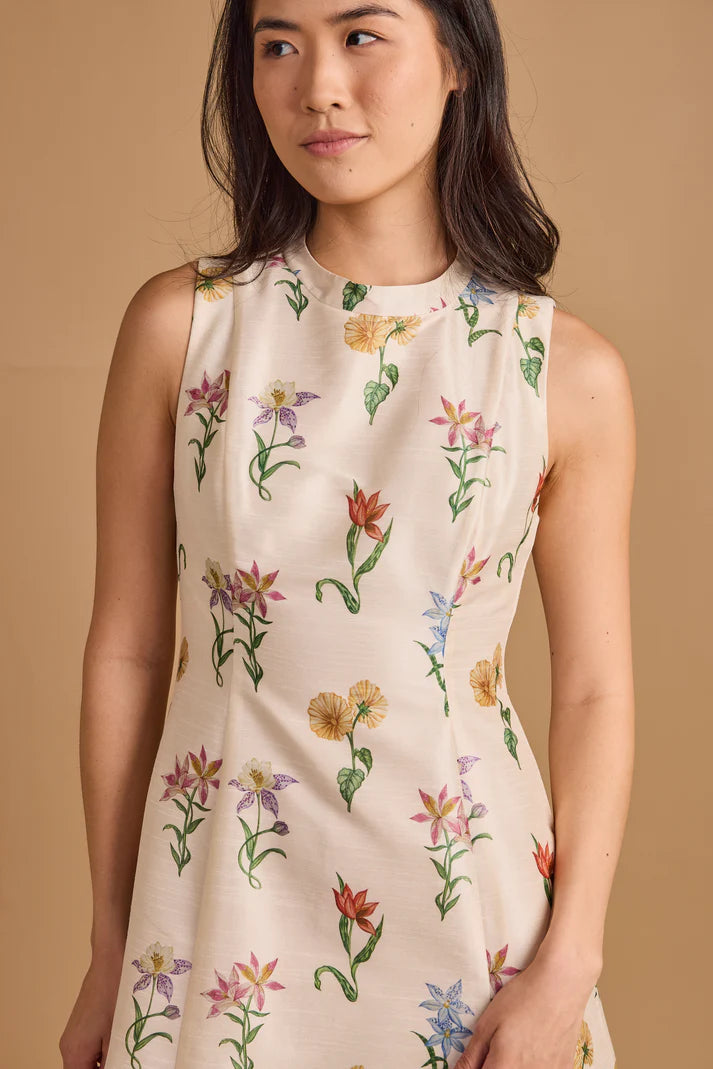 Thomas & Lourdes Levina Dress - Botanical