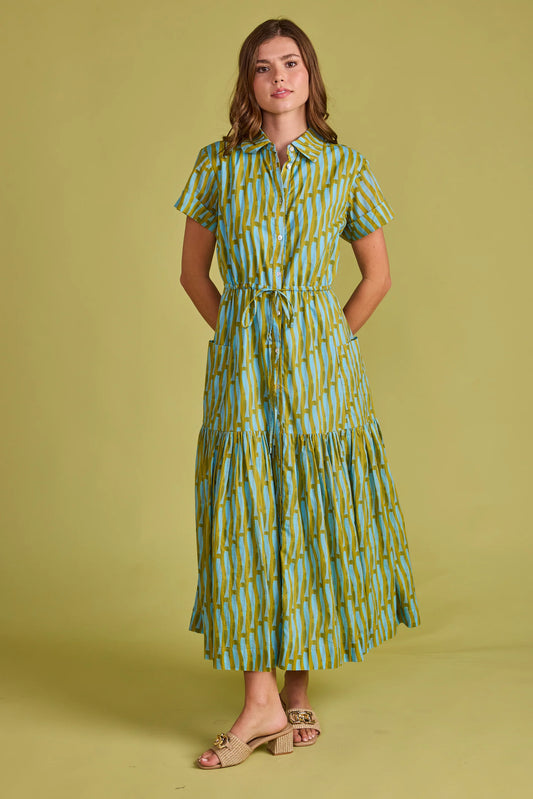 Double A Lucie Dress - Provence