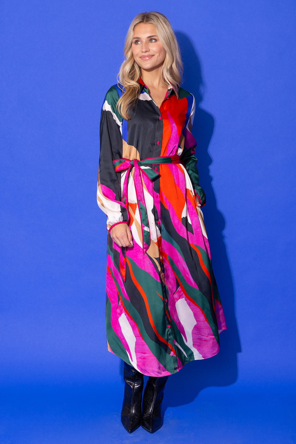 Alden Adair Bronte Dress- Solar Vines